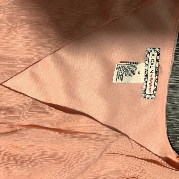 Flying Tomato Pleated Tiered Maxi Dress in Pink and Orange - Picture 10 of 14